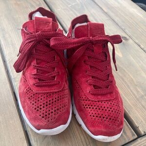 New Balance Red 1978 - made in the USA - Suede Sneakers